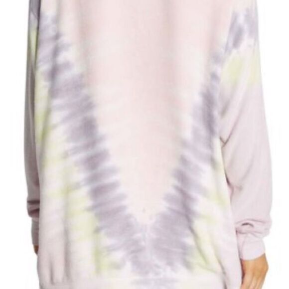 WILDFOX WOMEN’S LONELY HEARTS ROAD-TRIP IN AURORA WASH SIZE XS SWEATSHIRT NWT - Picture 2 of 7